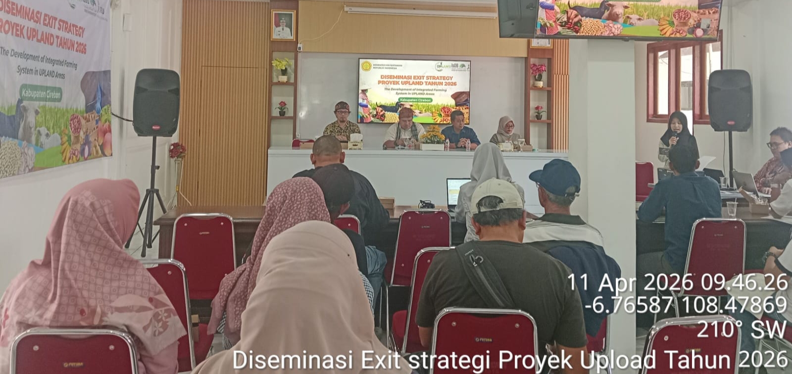 Dinas Pertanian menggelar kegiatan Diseminasi Exit Strategy Proyek UPLAND