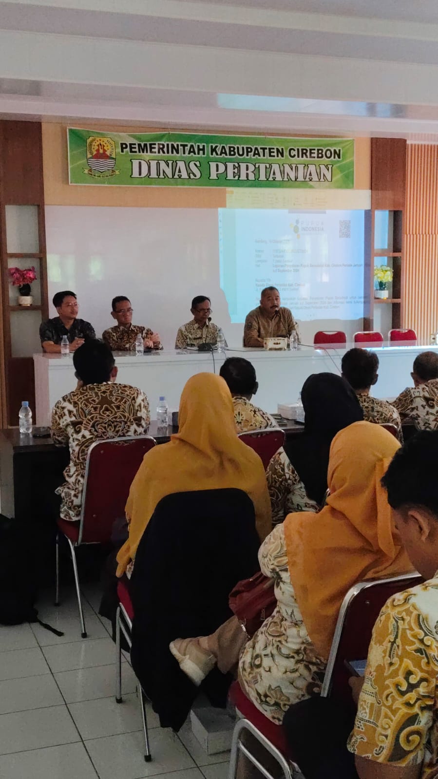 Pertemuan Koordinator Pupuk Bersubsidi di Kabupaten Cirebon