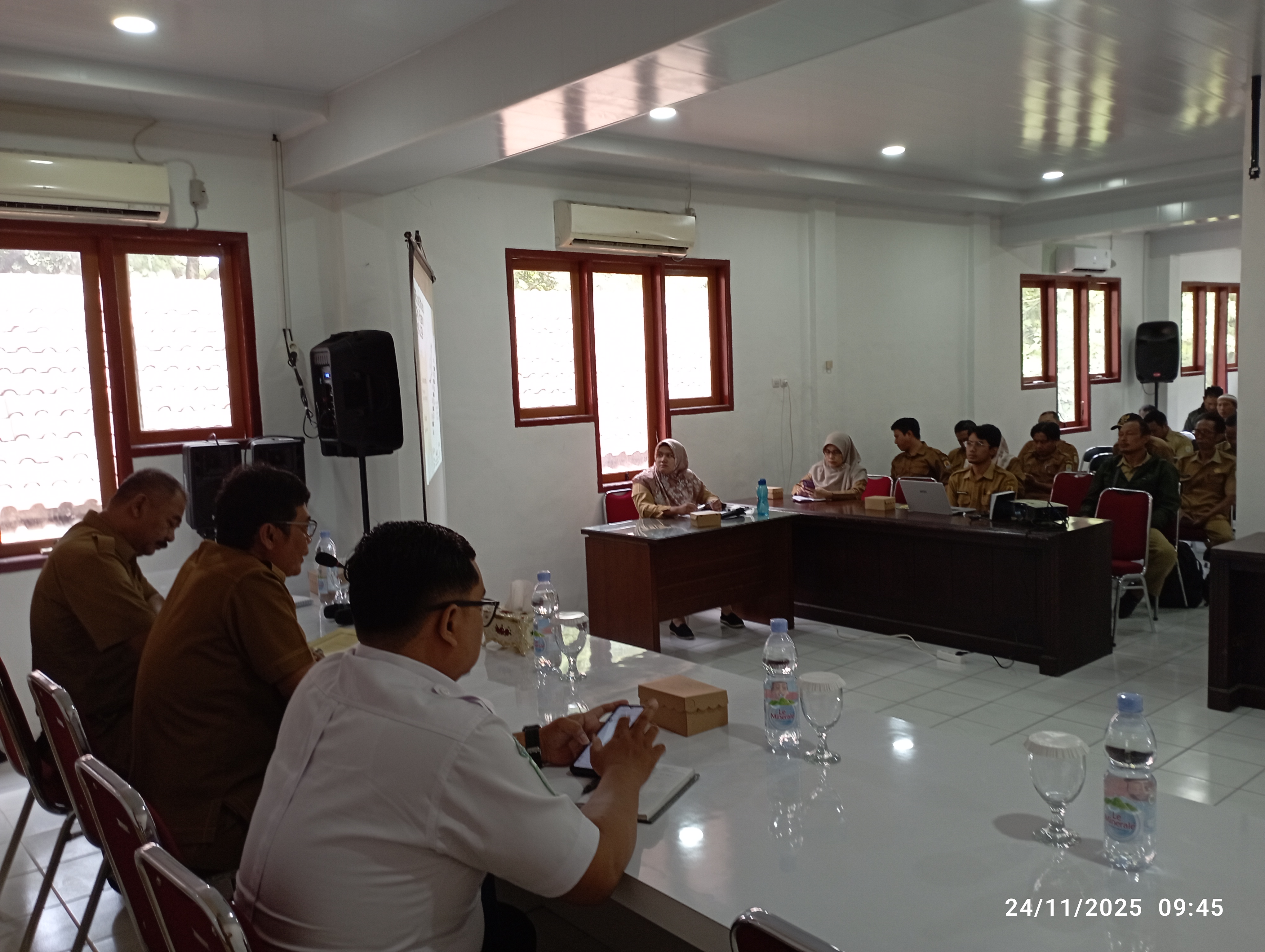 RAPAT KOORDINASI KETERSEDIAAN AIR