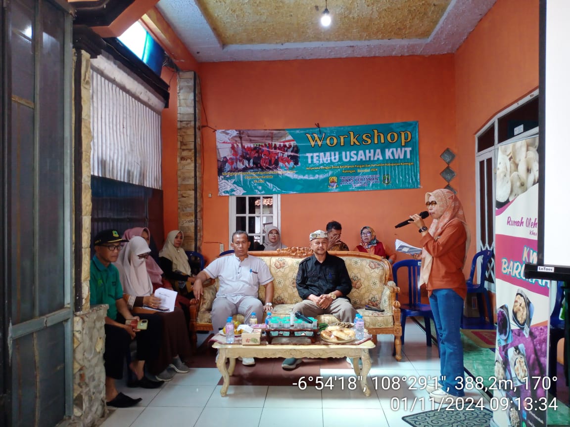 Kegiatan Workshop Temu Usaha KWT Tingkat Kabupaten Cirebon