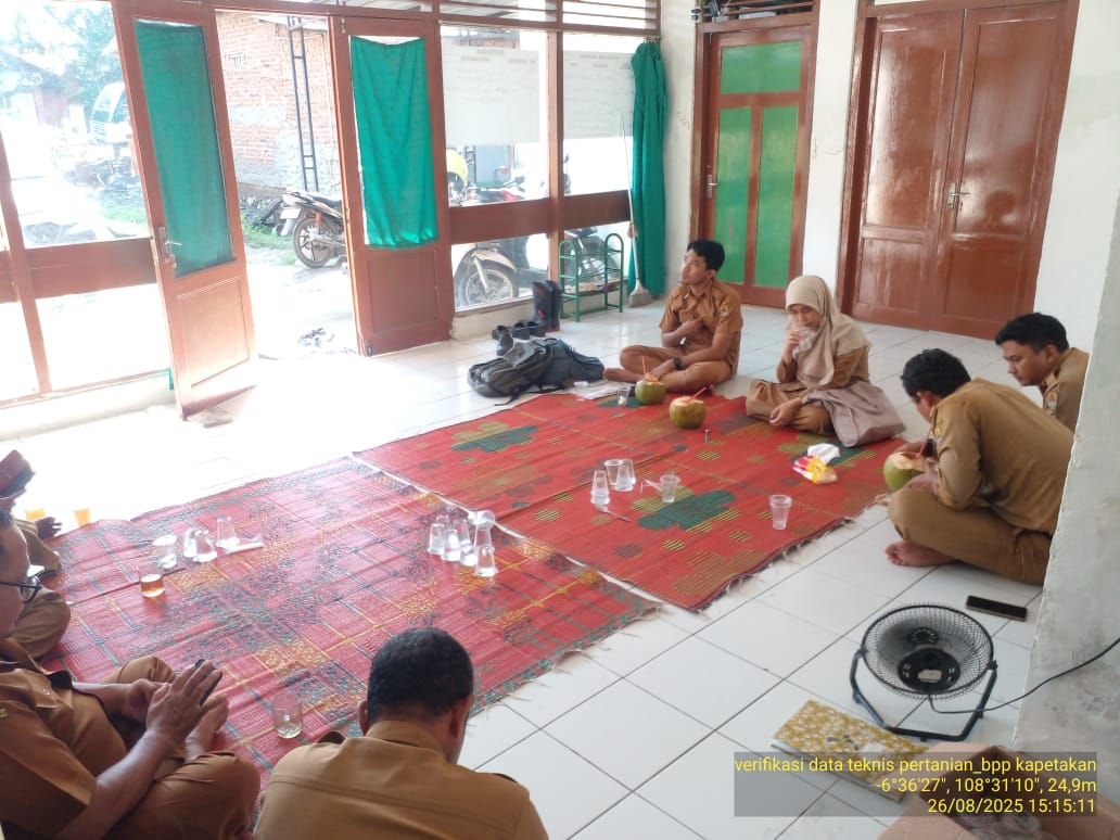 Verifikasi Data Pertanian BPP Palimanan dan BPP Kapetakan