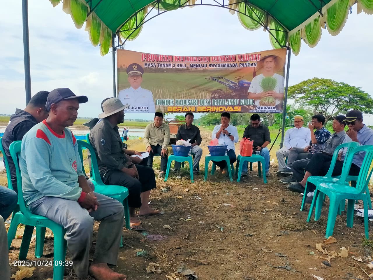 Program Ketahanan Pangan Nabati: Masa Tanam Ke-3 Menuju Swasembada Pangan di Desa Bayalangu Kidu