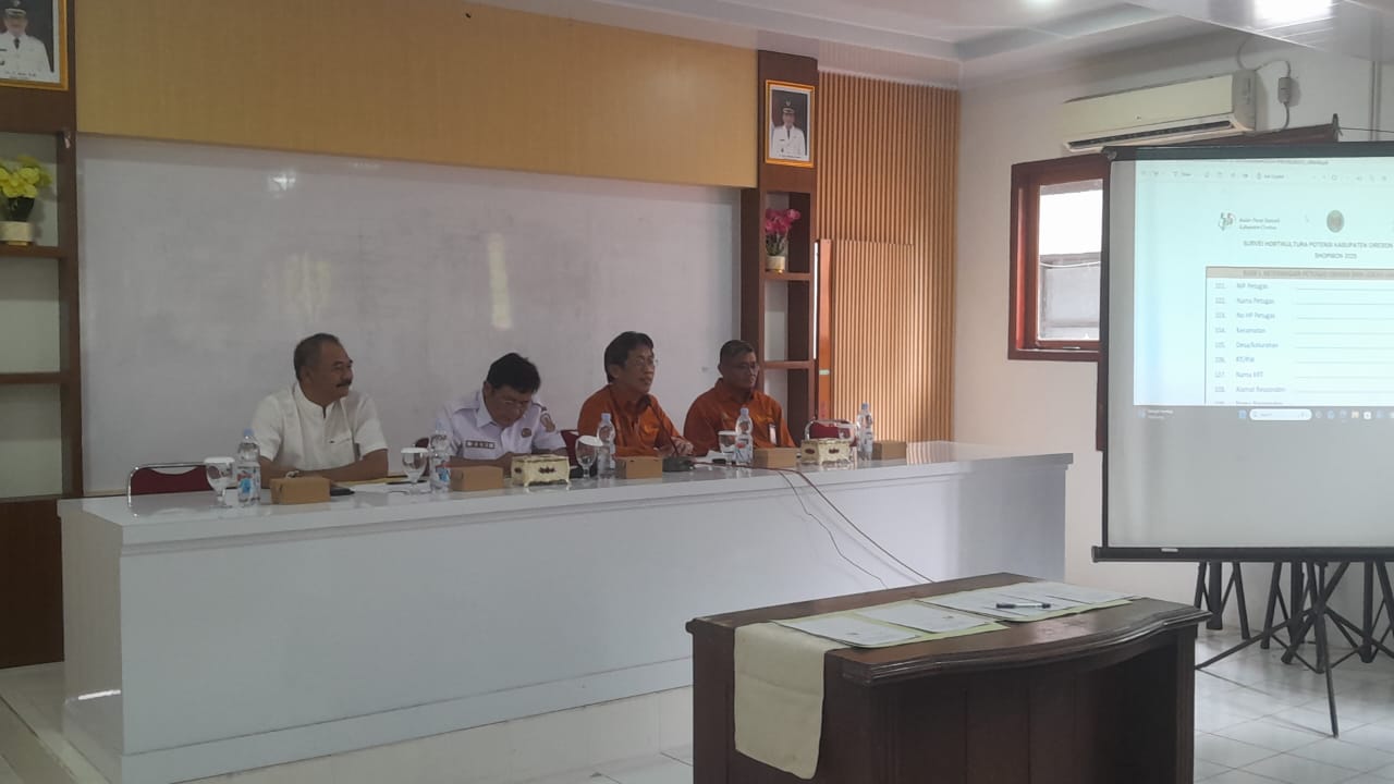 PELATIHAN UBINAN DAN KERJASAMA ANTARA DISTAN DENGAN BPS