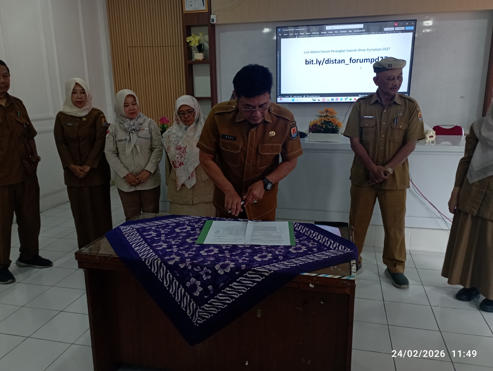 FORUM PERANGKAT DAERAH (ODP) DINAS PERTANIAN