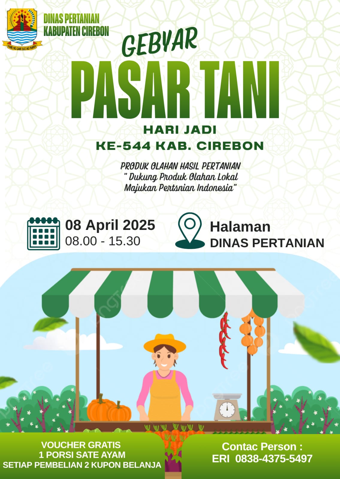 MONGGO BURUAN SERBU GEBYAR PASAR TANI . .