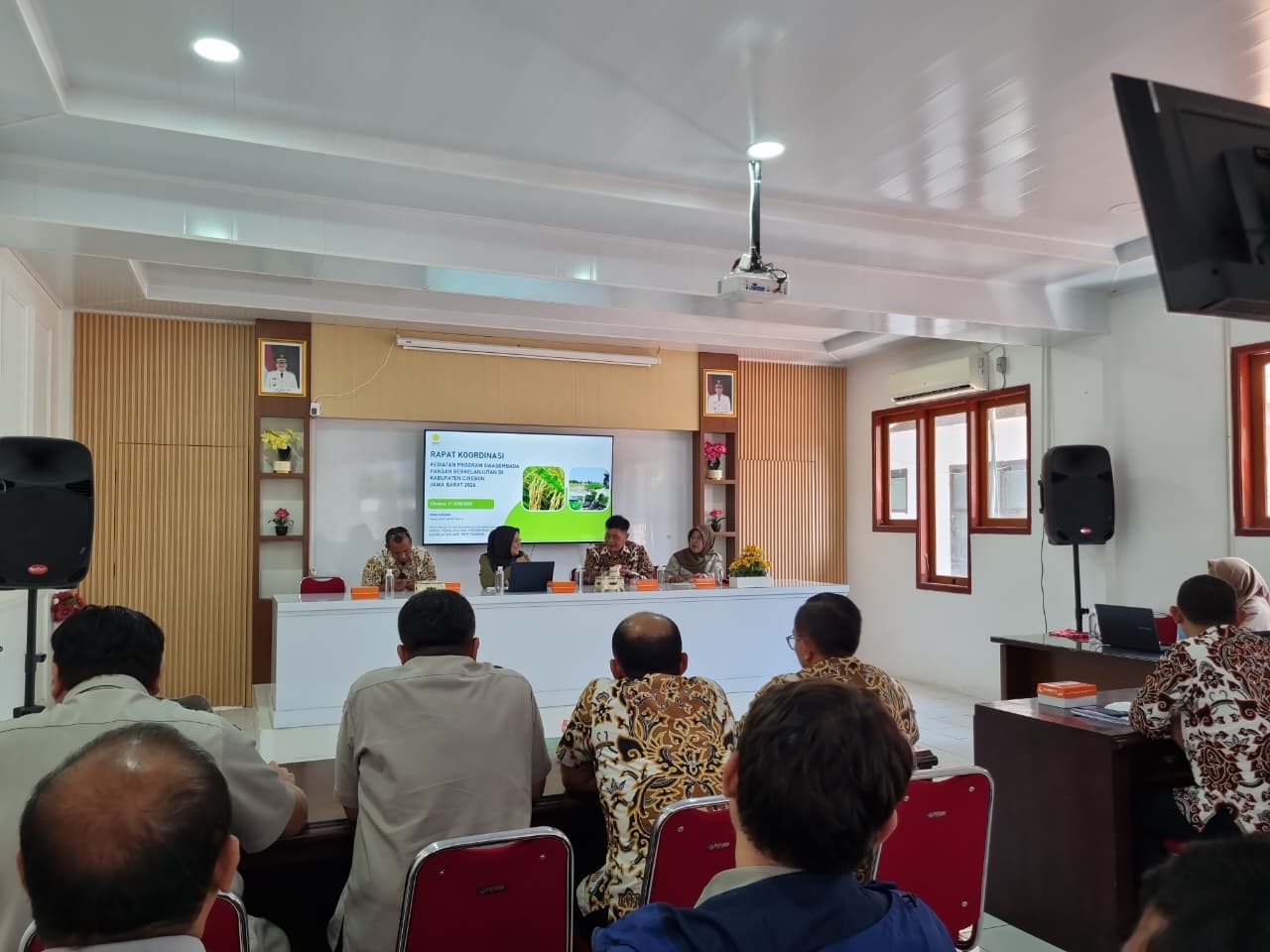 Rapat Koordinasi Program Swasembada Pangan Kabupaten Cirebon Tahun 2026