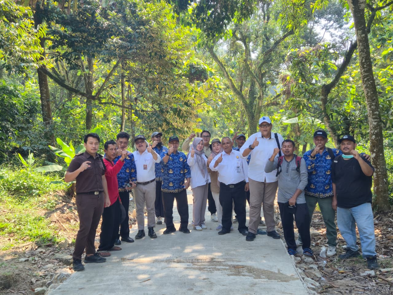 MONITORING PEMBANGUNAN JALAN USAHA TANI (JUT) UPLAND PROJECT KABUPATEN CIREBON TAHUN 2026
