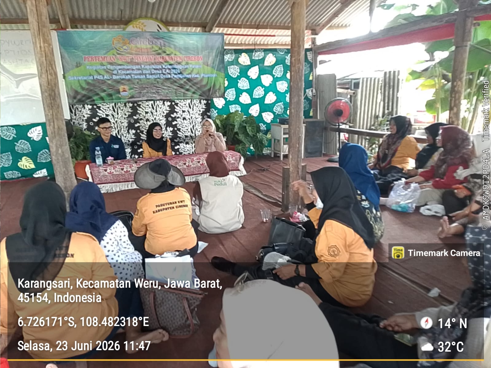 Pertemuan Kelompok Wanita Tani (KWT) Tingkat Kabupaten Cirebon Tahun 2026