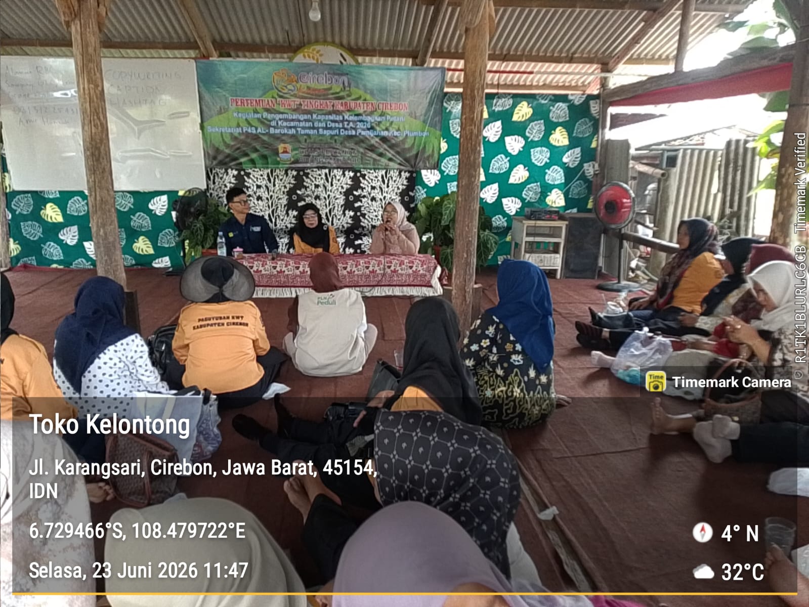 Pertemuan Kelompok Wanita Tani (KWT) Tingkat Kabupaten Cirebon Tahun 2026