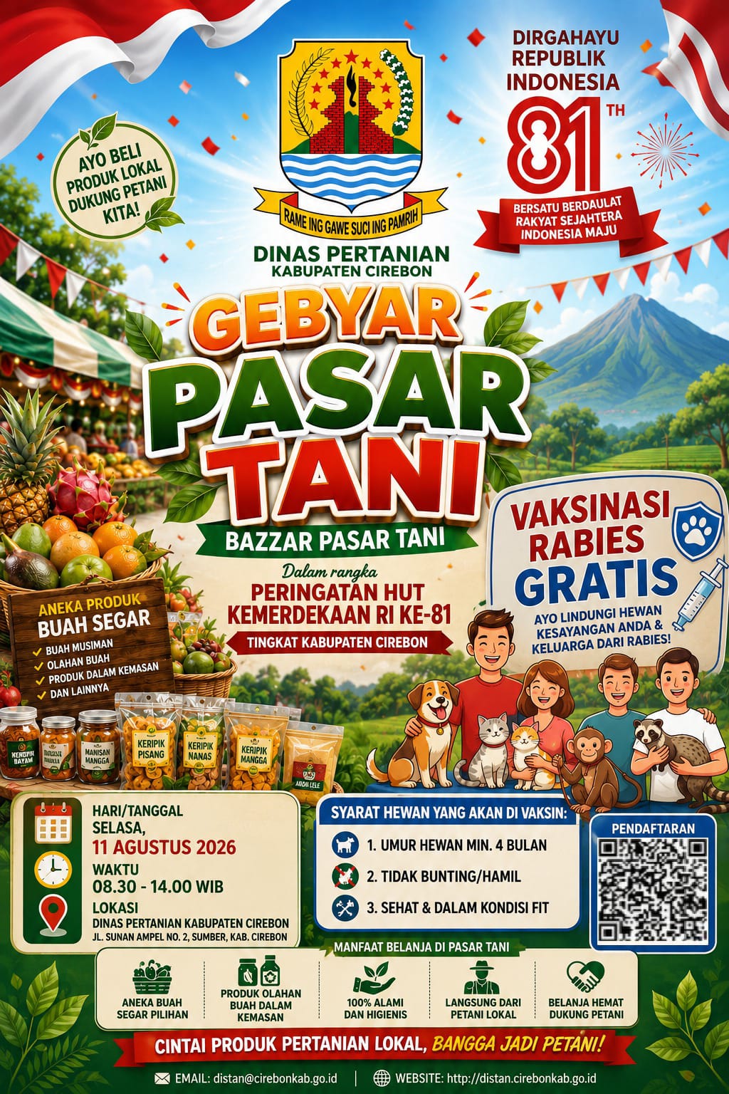 MONGGO BURUAN SERBU GEBYAR PASAR TANI . .
