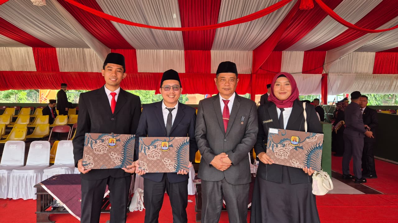 Tiga ASN Dinas Pertanian Kabupaten Cirebon Raih Penghargaan PNS Berprestasi Tahun 2026