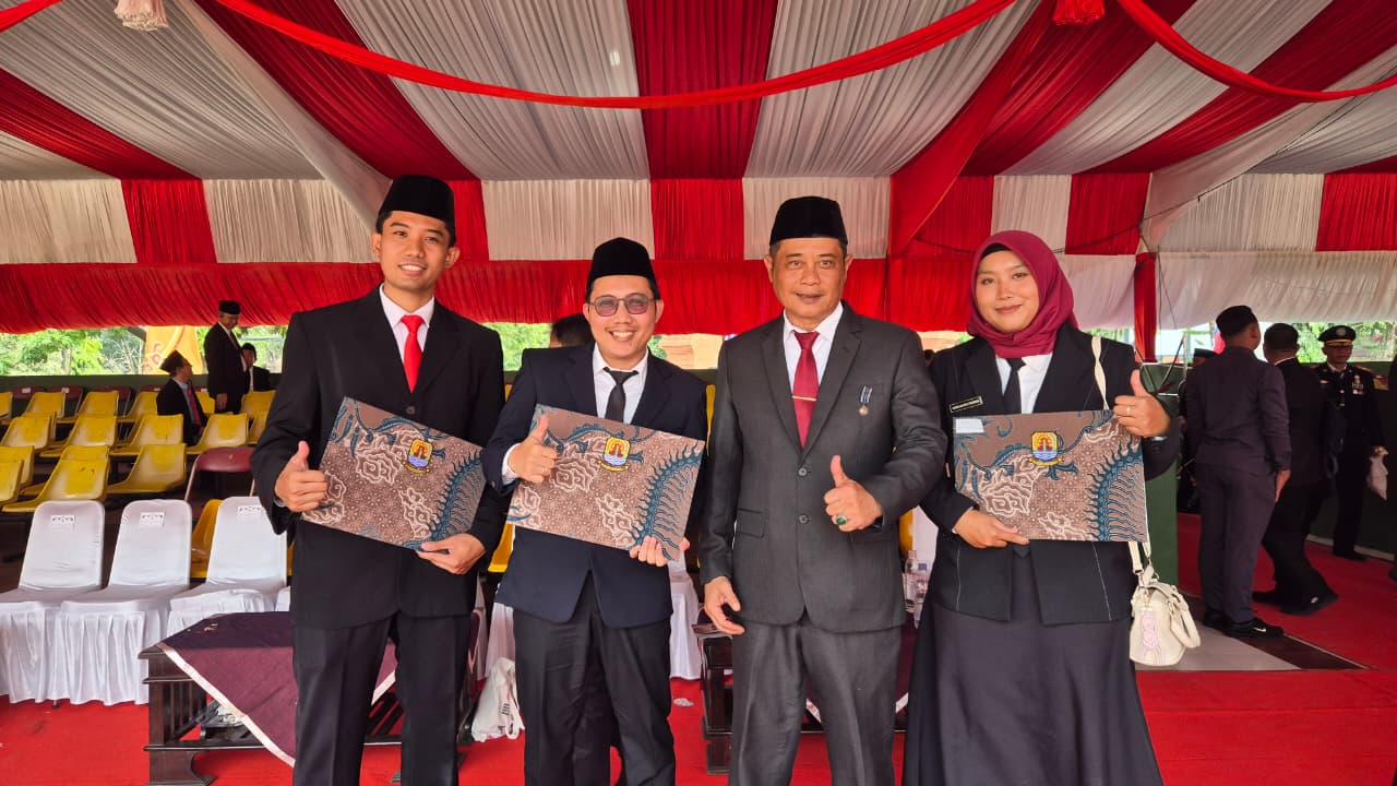 Tiga ASN Dinas Pertanian Kabupaten Cirebon Raih Penghargaan PNS Berprestasi Tahun 2026