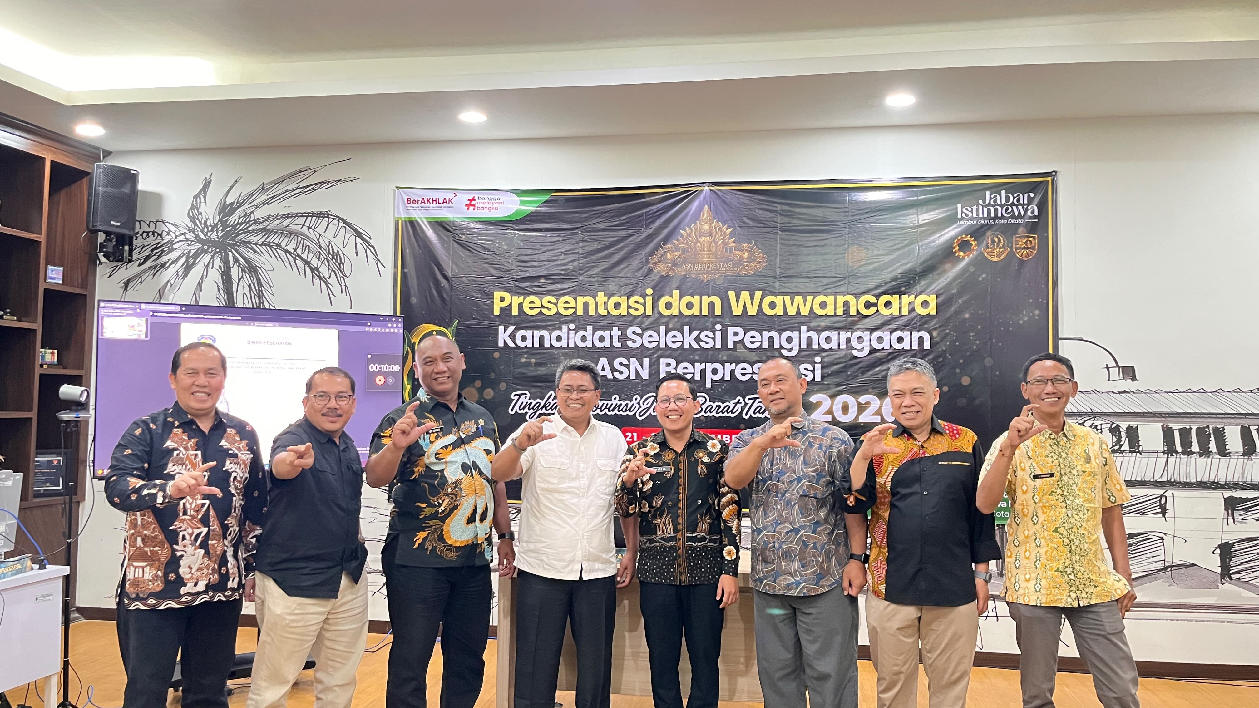 Kepala Dinas Pertanian Dampingi Peserta ASN Berprestasi Tingkat Provinsi Jawa Barat