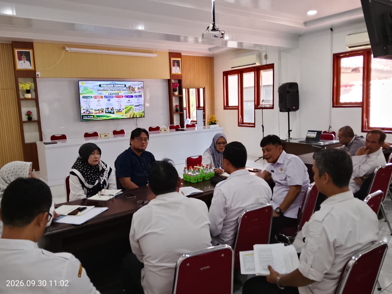 Evaluasi Capaian Kegiatan Pendampingan Swasembada Pangan Tingkat Kabupaten Cirebon