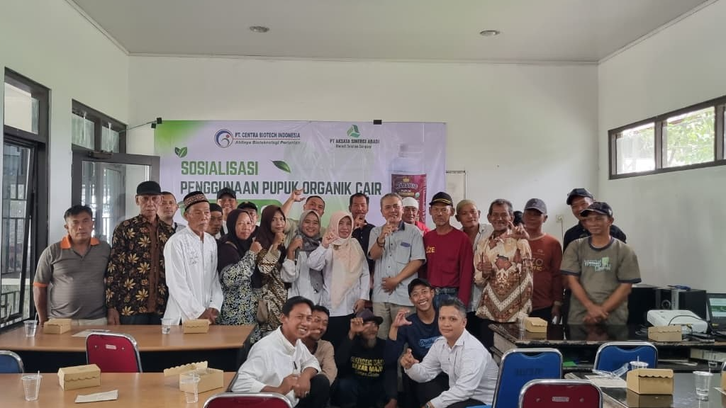 Kegiatan Sosialisasi Penggunaan Pupuk Organik Cair