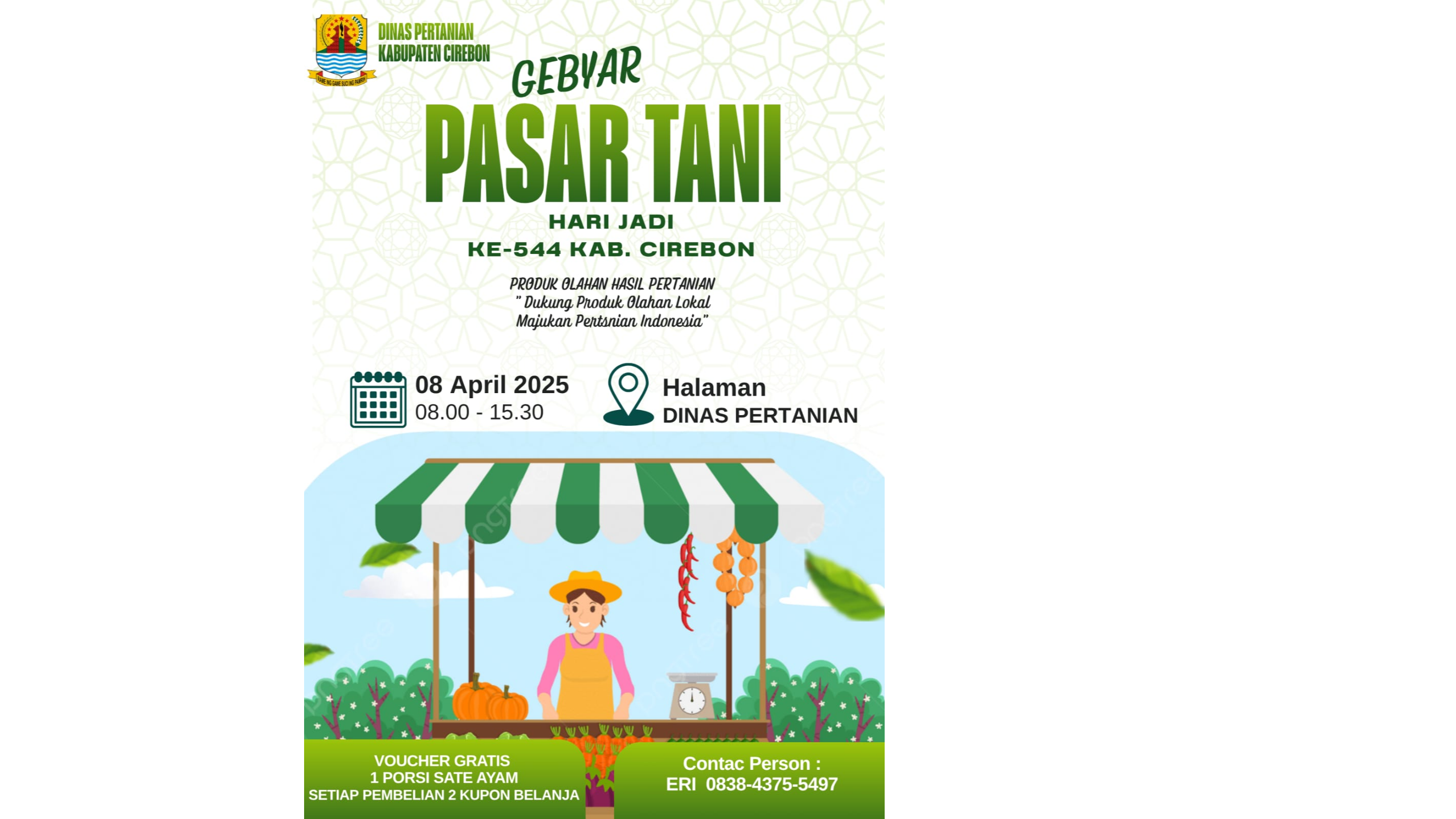 MONGGO BURUAN SERBU GEBYAR PASAR TANI . .
