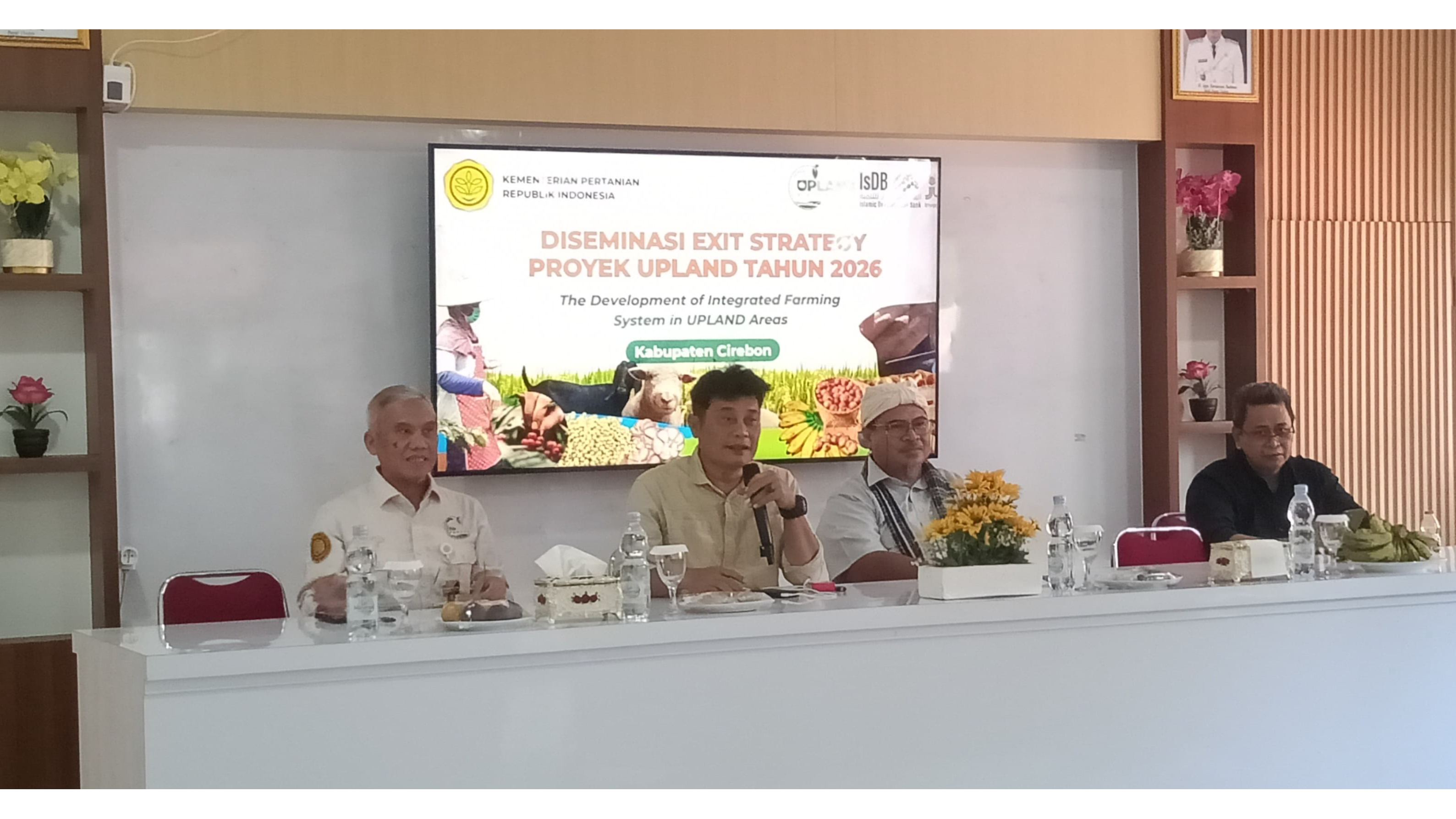 Dinas Pertanian menggelar kegiatan Diseminasi Exit Strategy Proyek UPLAND