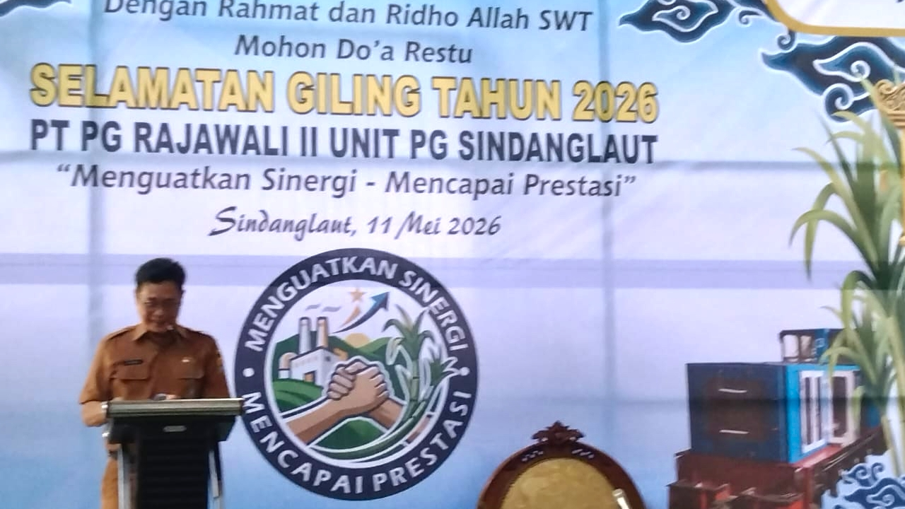 Selamatan Giling Tahun 2026 PT PG Rajawali II Unit PG Sindanglaut