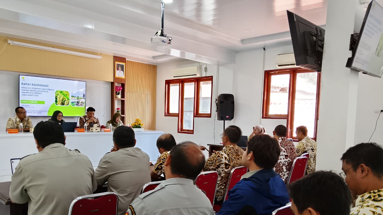 Rapat Koordinasi Program Swasembada Pangan Kabupaten Cirebon Tahun 2026