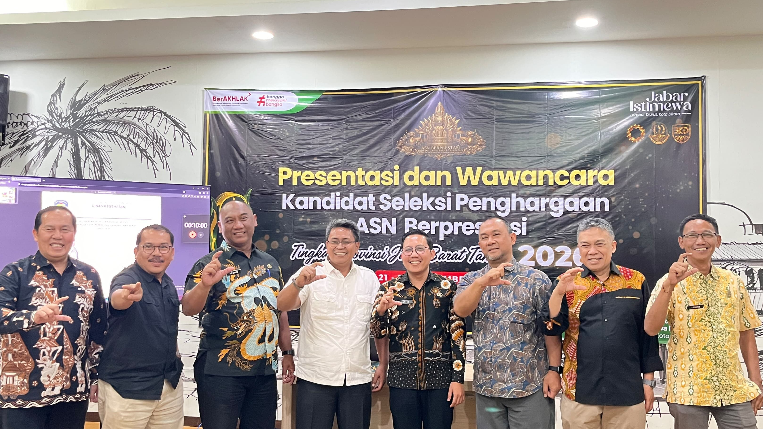 Kepala Dinas Pertanian Dampingi Peserta ASN Berprestasi Tingkat Provinsi Jawa Barat